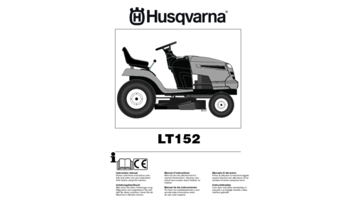 Husqvarna LT152 96041002904 2008-09 EN DE FR ES IT NL User Manual