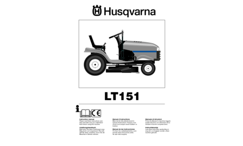 Husqvarna LT151 2005-05 EN DE FR ES IT NL User Manual