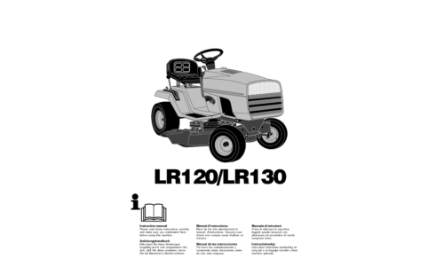 Husqvarna LR120 LR130 2000-01 EN DE FR ES IT NL User Manual