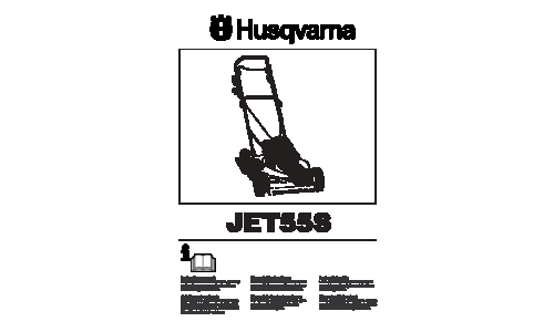 Husqvarna JET 55 S JET55SS 2003-05 EN DE FR ES IT NL User Manual