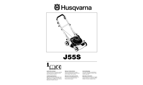 Husqvarna J55 S 95417021800 2007-02 EN DE FR ES NL IT User Manual