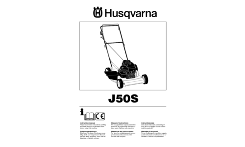 Husqvarna J50 S JET50S 2004-02 EN DE FR ES IT NL User Manual