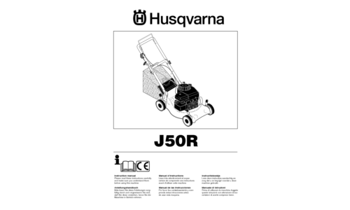 Husqvarna J50 R 95417022100 2007-02 EN DE FR ES NL IT User Manual