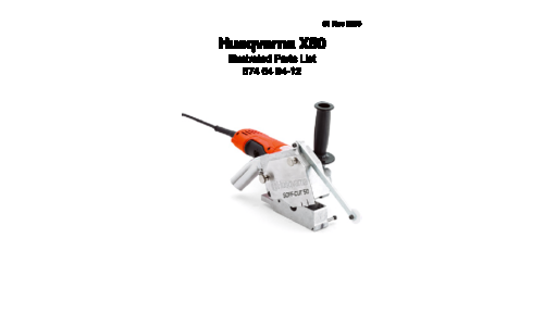 Husqvarna IPL X50 2009-01 CONSTRUCTION User Manual