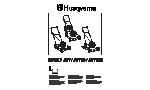 Husqvarna HUSKY JET JET 50 JET 50 R 2003-05 EN DE FR ES IT NL User Manual