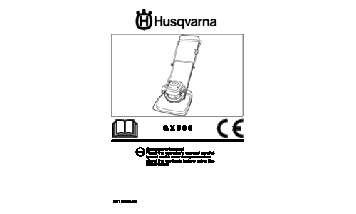 Husqvarna GX506 2004-04 User Manual