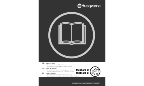 Husqvarna FS6600D Husqvarna EN 2006-44 User Manual