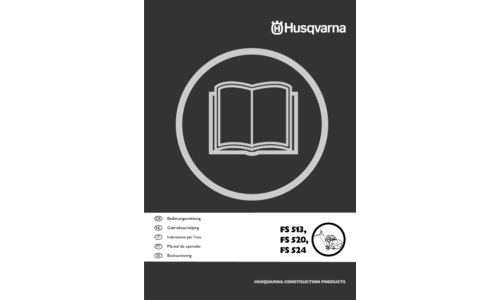 Husqvarna FS513-524 Husqvarna EN 2007-10 User Manual