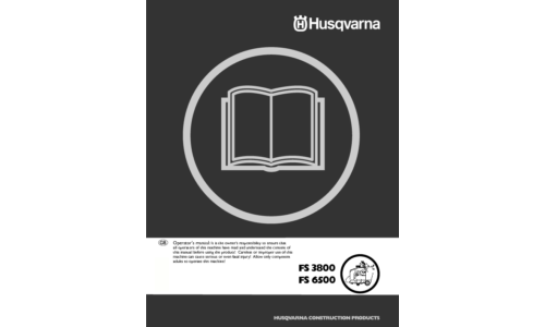 Husqvarna FS3800 FS6500 FS 3800 6500 Husqvarna EN 2007-31 User Manual_2