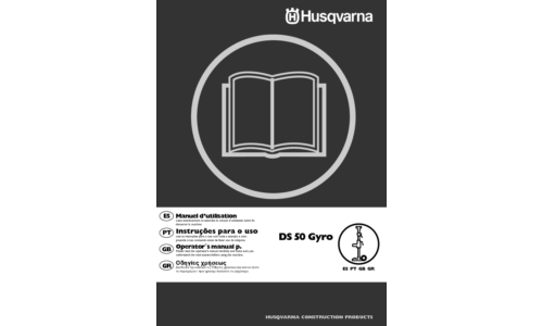 Husqvarna DS50Gyro Husqvarna EN 2006-12 User Manual