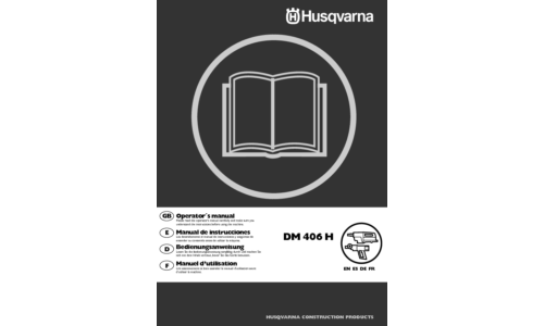 Husqvarna DM406H Husqvarna EN 2006-12 User Manual