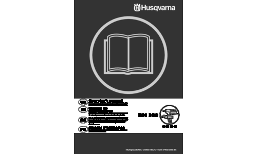 Husqvarna DM330 Husqvarna ES 2008-26 User Manual