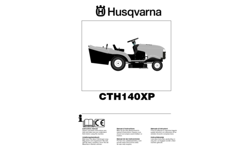 Husqvarna CTH140 XP 96061007100 2007-02 EN DE FR ES NL IT User Manual