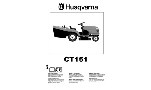 Husqvarna CT151 96061006400 2007-02 EN DE FR ES NL IT User Manual