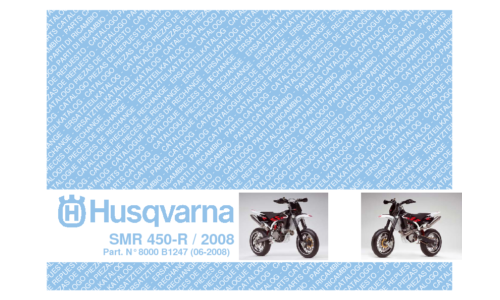 Husqvarna 8000 B1247 (SM 450 RR 2008 04-08).pmd User Manual