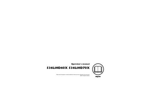 Husqvarna 536LiHD60X 536LiHD70X 2014-02 User Manual