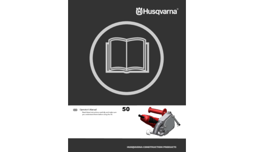 Husqvarna 50 2009-04 CONSTRUCTION User Manual