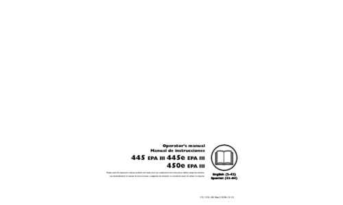 Husqvarna 445 445 e 450 e EPA III 2009-01 User Manual_1