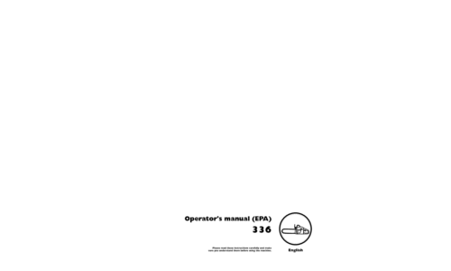 Husqvarna 336 EPA 2003-03 User Manual