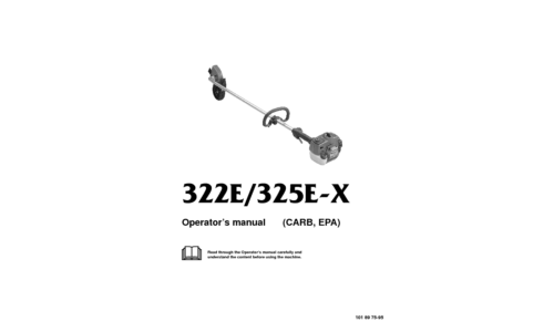 Husqvarna 322 E 325 E-X 1999-12 User Manual_1