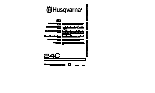 Husqvarna 24 C 2003-02 User Manual