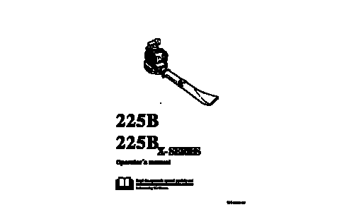 Husqvarna 225 B 225 B X-SERIES 2001-08 User Manual