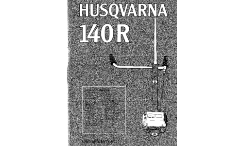 Husqvarna 140R 1977-02 TRIMMERS EDGERS User Manual