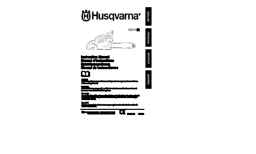 Husqvarna 137 142 2005-05 User Manual