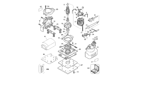 DeWalt Sander DW411K User Manual