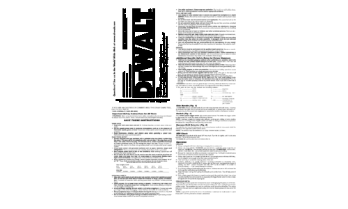 DeWalt Power Hammer DW568 User Manual