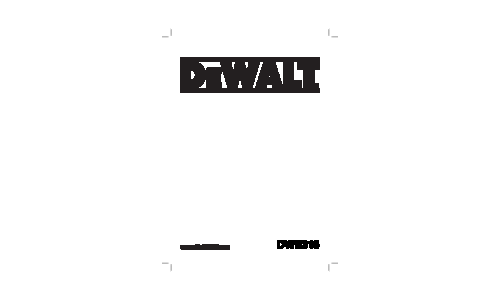 DeWalt Lawn Mower Accessory DWE315K User Manual