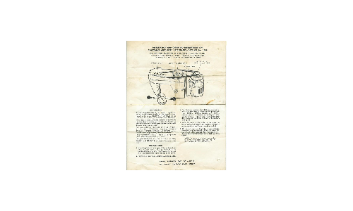 Craftsman Multi Speed Attachment Catalog No 2338