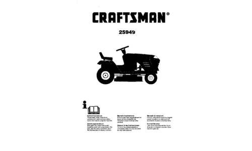 Craftsman Lawn Mower 25949 User Manual