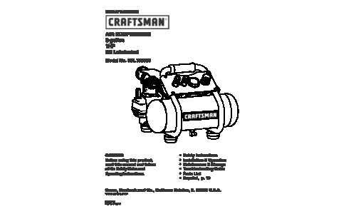 Craftsman 921.152100 User Manual