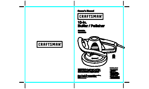 Craftsman 7in BUFFER POLISHER 172.10721 User Manual