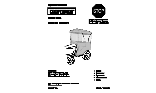 Craftsman 247.28980 User Manual