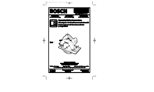 Bosch Power Tools Saw 1657 User Manual