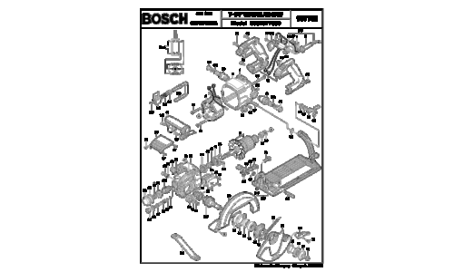 Bosch Power Tools Saw 0601677039 User Manual