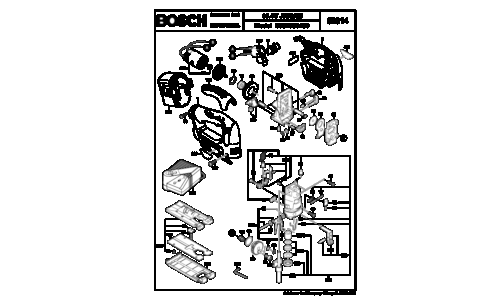 Bosch Power Tools Saw 0601598460 User Manual