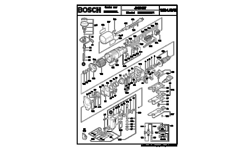 Bosch Power Tools Saw 0601584651 User Manual