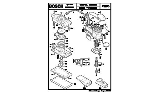 Bosch Power Tools Sander 0601293039 User Manual