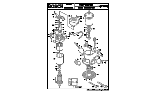 Bosch Power Tools Router 10601617739 User Manual