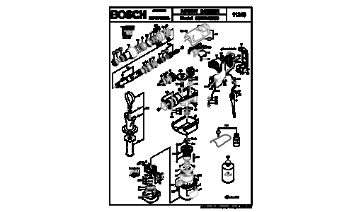 Bosch Power Tools Power Hammer 611240039 User Manual