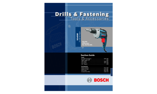 Bosch Power Tools Drill SG45M User Manual