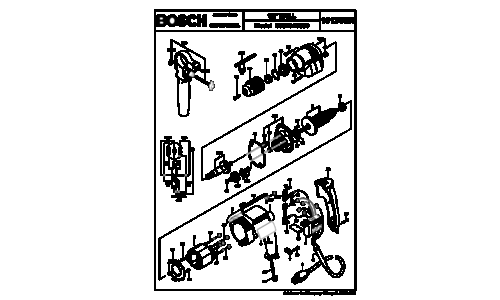 Bosch Power Tools Drill 0601045639 User Manual