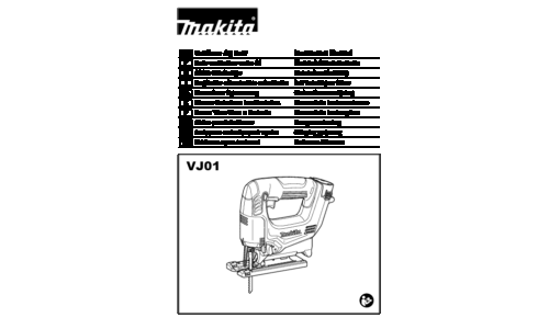 Makita VJ01 User Manual