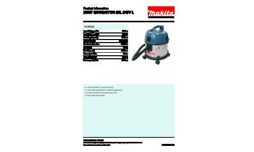 Makita VC2010L