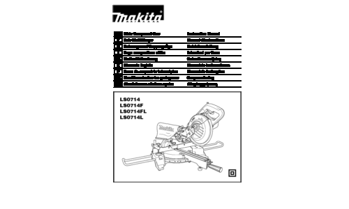 Makita LS0714F User Manual