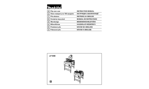 Makita LF1000 User Manual