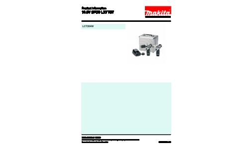 Makita LCT204W Cordless Combi Drill